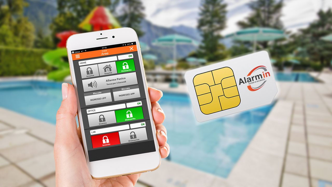 Controlla il tuo Antifurto GSM tramite WiFi o 3G, con la nostra App! Alarm in Rimini