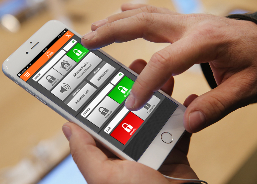 Controlla il tuo Antifurto dal tuo Cellulare con la nostra App! Alarm in Rimini