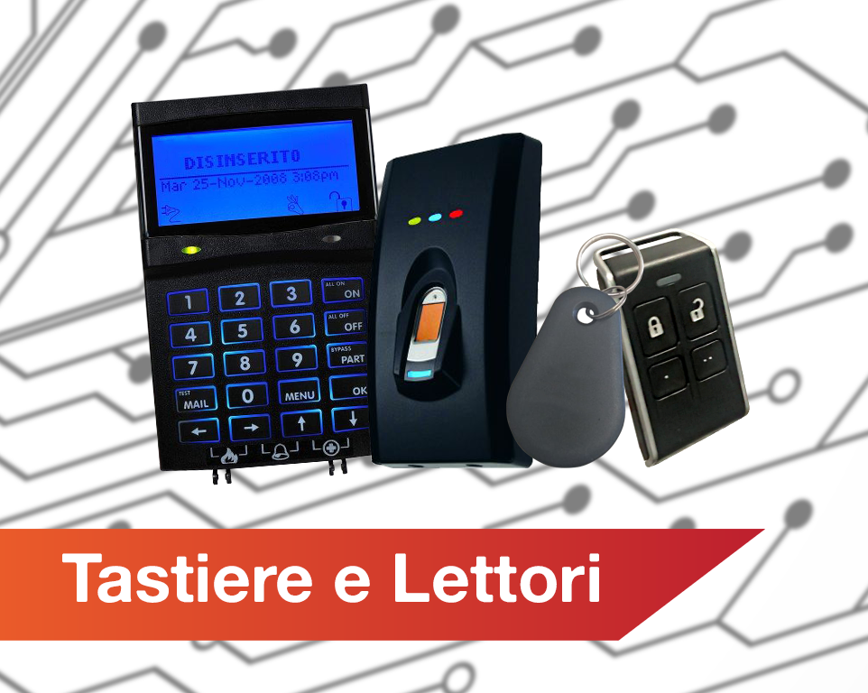 Controllo Accessi, Tastiera Antivandalo, Chiavette di Prossimità, Chiave magnetica, Badge, Alarm in Rimini
